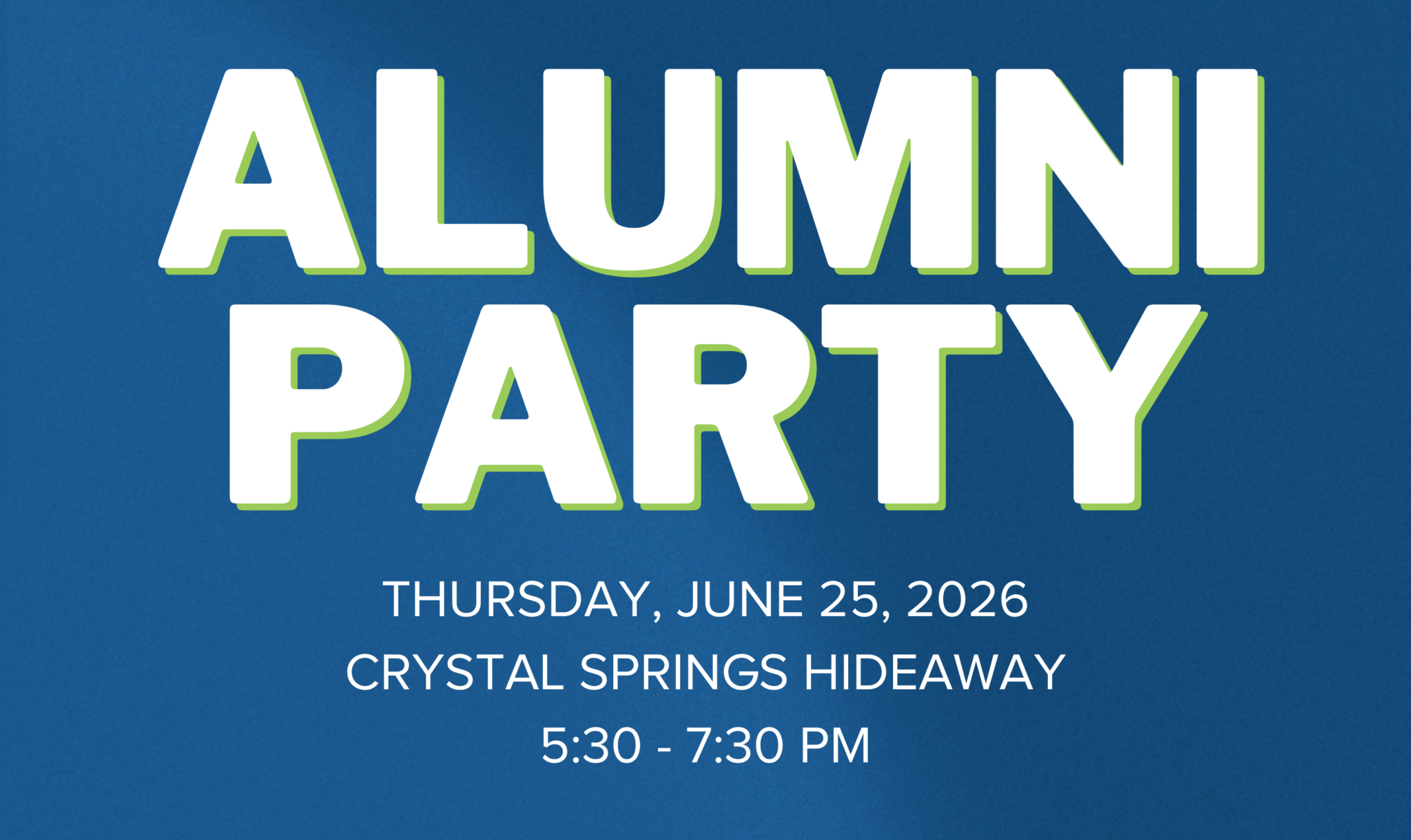 Alumni Party