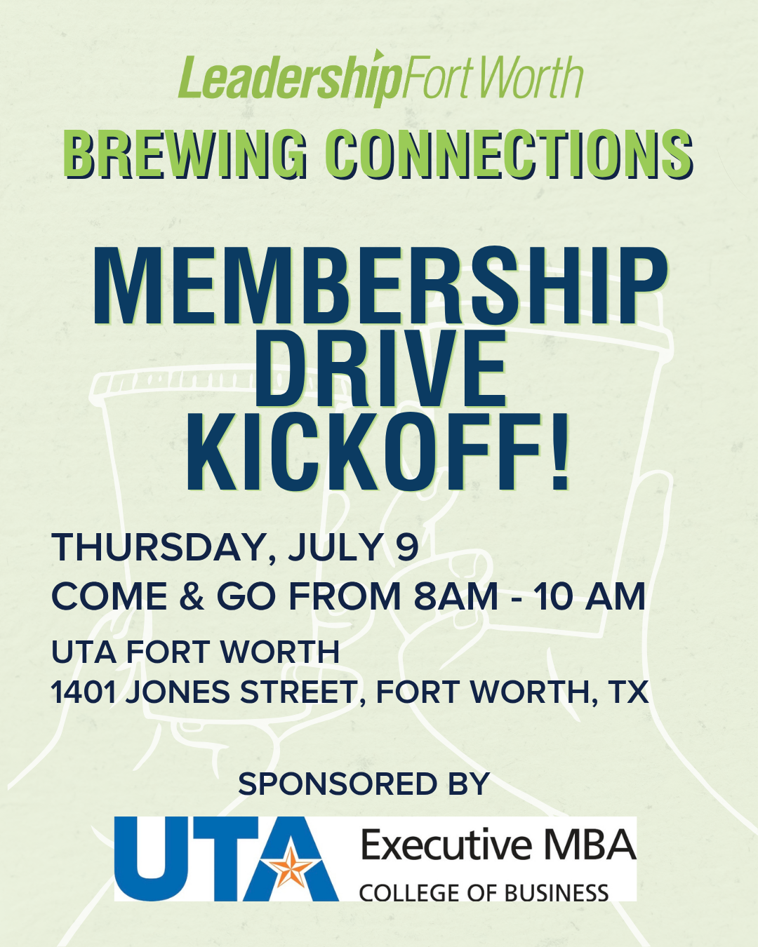 Brewing Connections - Membership Drive